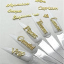 JNBS Zodiac Word Metal Charm